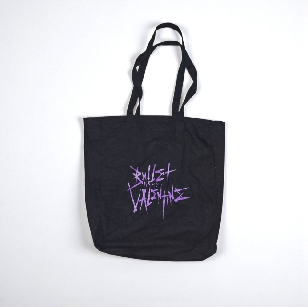 Bullet for My Valentine Band Purple Tote